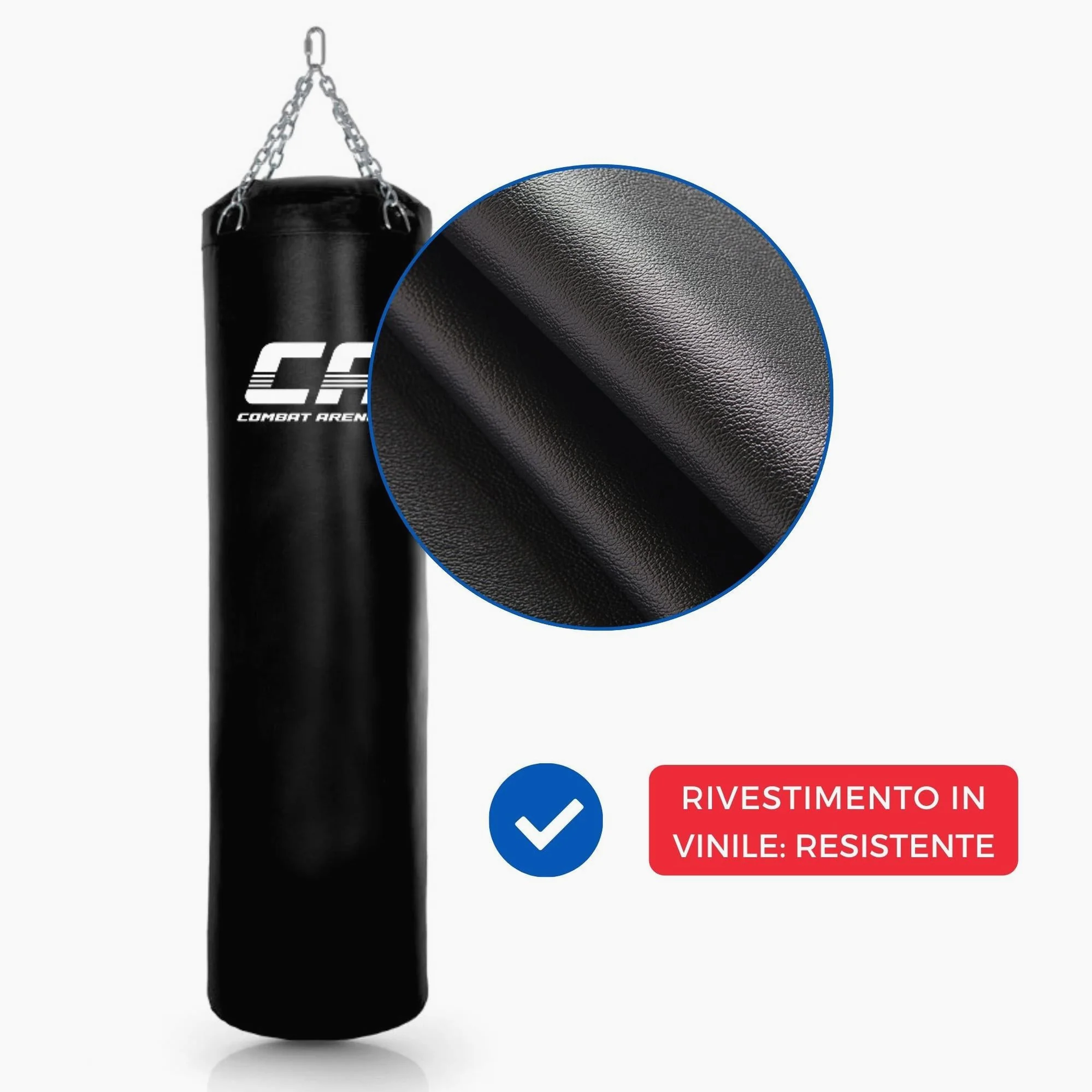 Heavy bag Combat Arena Training PRO 30 Kg Black  - Image 7